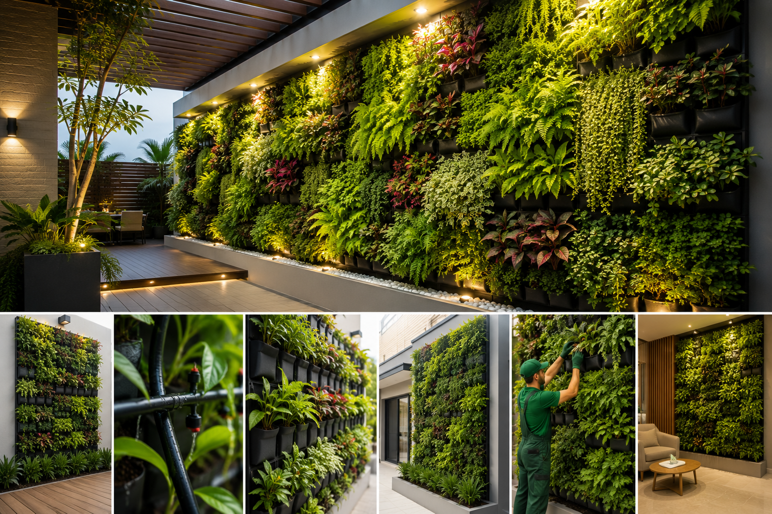 Vertical Garden Installation
